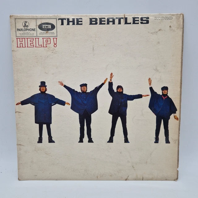 THE BEATLES - Help - PMC 1255 - UK Mono 2nd Press - VG+