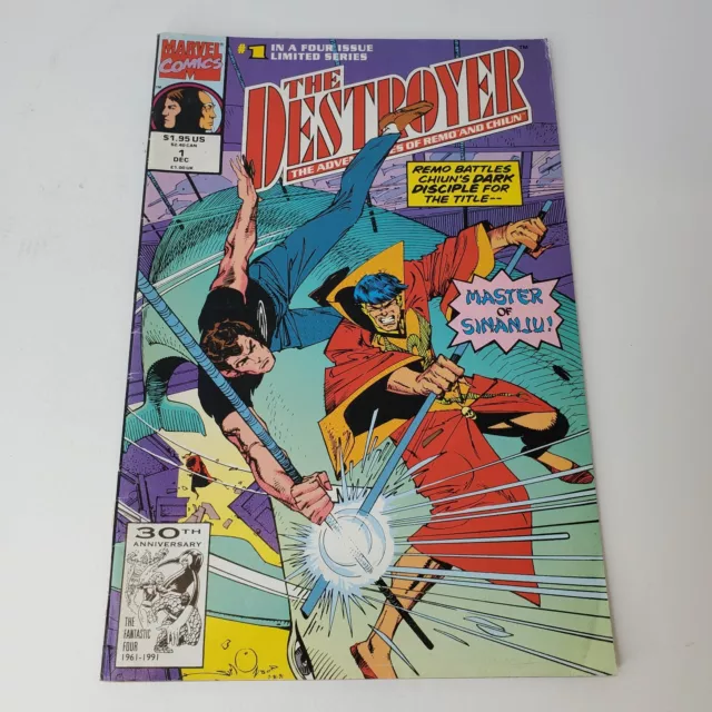 MARVEL COMICS The Destroyer 1 The Adventures of Remo & Chiun  Dec 1991