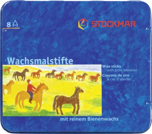 STOCKMAR WACHSMALSTIFTE WACHSMALBLÖCKE WACHSSTIFTE WACHSMALER 8 / 16 er SORTIERT