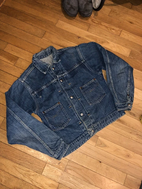 VINTAGE 50S MONTGOMERY Ward Powerhouse 101 Denim Jacket 40 Levis