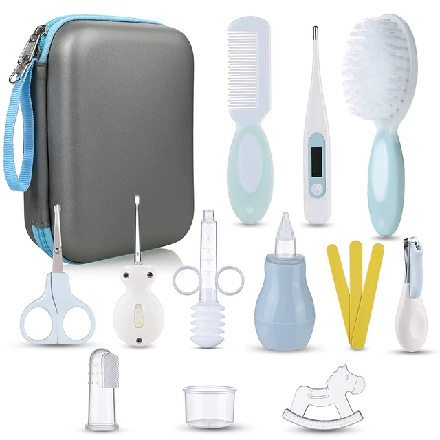 Lictin Babypflegeset 15 Teilige Baby Pflegeset Neugeborene Mit Fieberthermometer