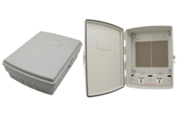 OUTDOOR ROUTER CABLE Box - Waterproof Modem Enclosure w Universal ...