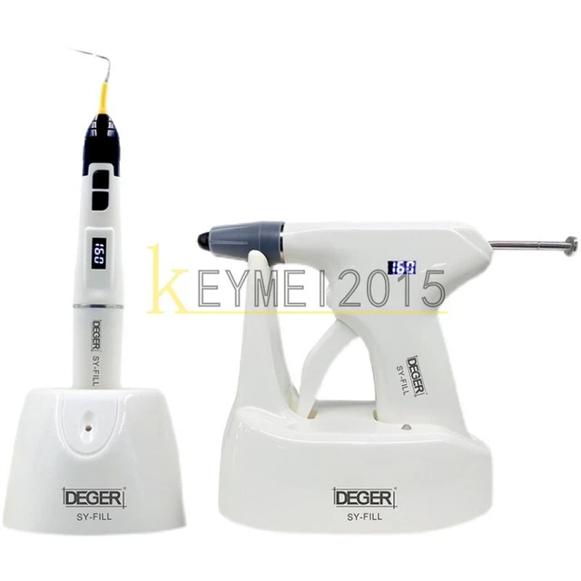 Dental Endodontics Endo System Gutta Percha Obturation Pen Gun Cordless Bars New