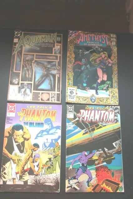 DC Comics LOT OF 29 W/ BATMAN, SUPERMAN, AQUAMAN, PHANTOM, SWAMP THING ++++
