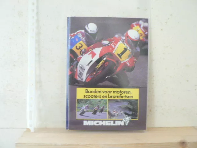 O007 Brochure Michelin Banden Voor Motoren,Scooters En Bromfietsen Prospek