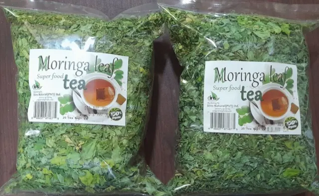 Getrocknete Moringa-Blätter – 100 % natürlich, GANZE Blätter,...