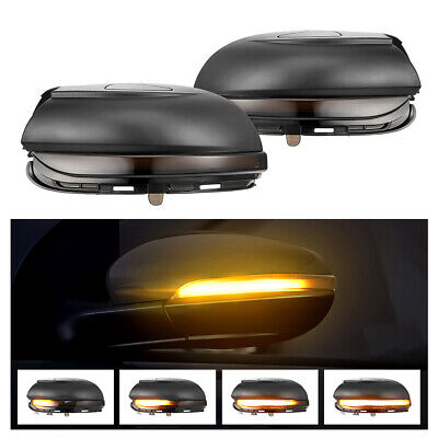 Side Mirror Turn Signal Indicator Dynamic Sequential LED Light For VW R20 08-12 6