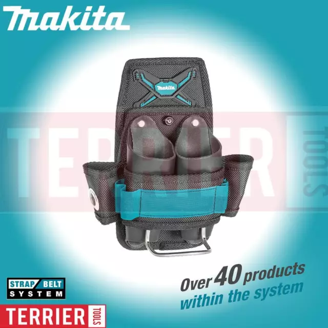 Makita E-05228 Blue Range Hammer & Hand Tool Holder Work Pouch Belt Clip