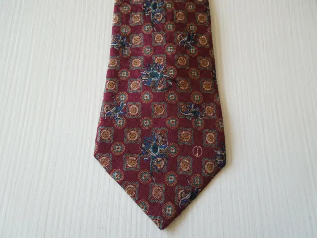 Dunhill London Silk Tie Seta Cravatta Made In Italy 707