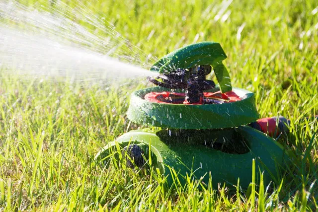 Rotationsregner Bewässerung Intervall Rasensprenger Rotation Profi-Flächenregner