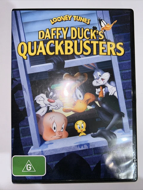 DAFFY DUCK'S QUACKBUSTERS (DVD, 1988) R4 Looney Tunes : LIKE NEW - FAST
