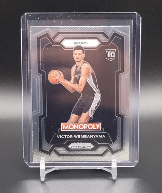 CARTA RC 2023-24 Panini Prizm MONOPOLY Victor Wembanyama Rookie WEMBY