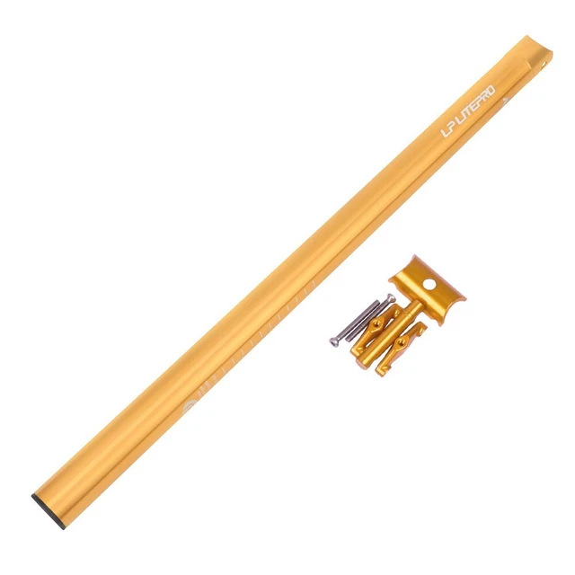 Tige De Selle De Vélo 30,4X350Mm Tube Tons Argentés Angle Réglable
