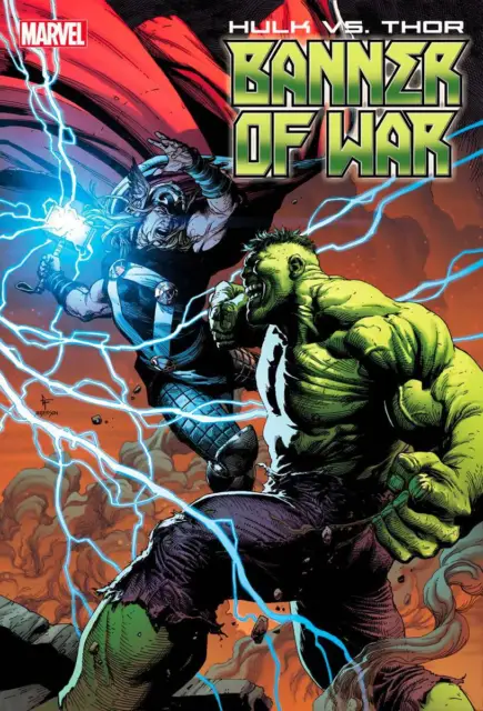 Hulk Vs Thor Banner War Alpha #1 Cover A Frank Marvel 2022 Eb257