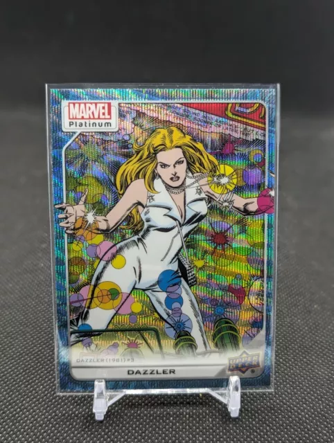 2023 Upper Deck Marvel Platinum Blue Surge Dazzler #175