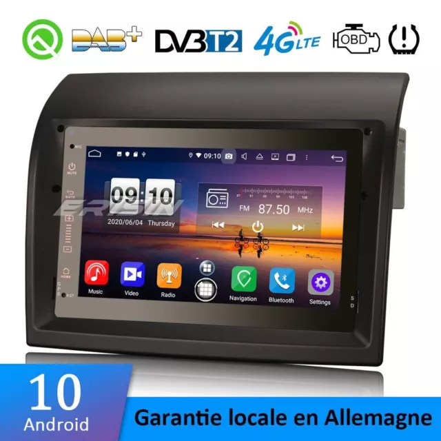 8-Core Android 10 GPS Autoradio FIAT DUCATO CITROEN JUMPER PEUGEOT BOXER Carplay