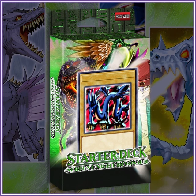 yugioh deck dinosaur SERPENT NIGHT STARTER 41 | Rex Raptor Duelist Kingdom $20.00 All cards will be carefully packed for safe transit Dinosaur deck (Rush) : r/DuelLinks