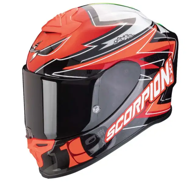 Scorpion EXO-R1 Evo Air Álvaro Bautista Replica Red Full Face Helmet