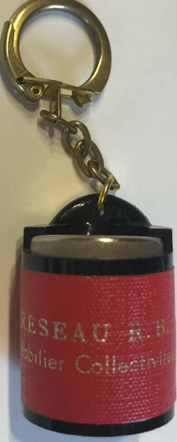 Ancien Porte clés  KEY RING PORTE PIECES MONNAIES PORTE JETON CADDIES