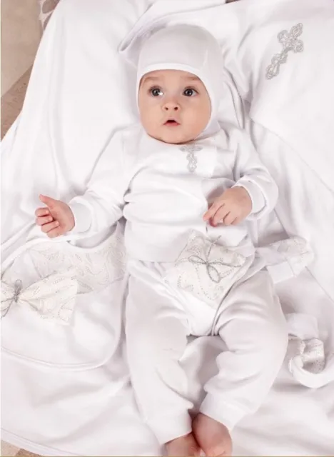baby boy baptism outfit, christening outfit, baby baptism set with cross clothes