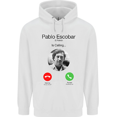 Pablo Escobar El Patron Is Calling Childrens Kids Hoodie