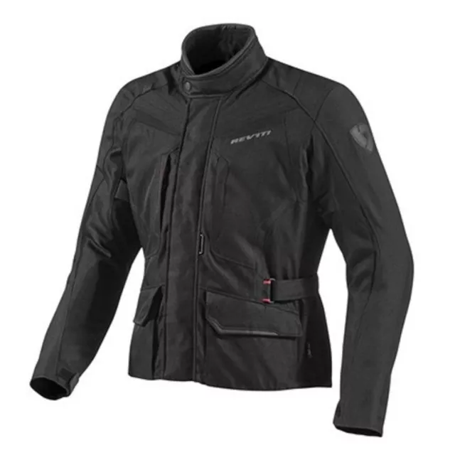 Veste Homme Moto Rev' It Revit Voltiac Noir Jacket Imperméable Amovibles