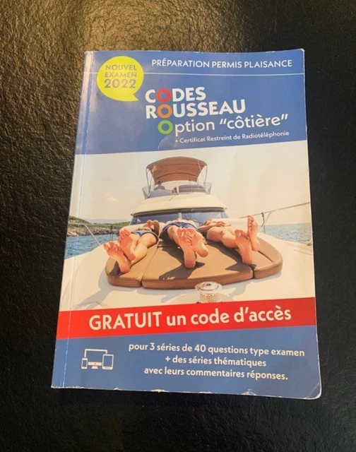 livre code rousseau permis cotier