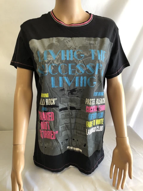 T-shirt Col V Rose Garcia Femme - 2443684-rose00