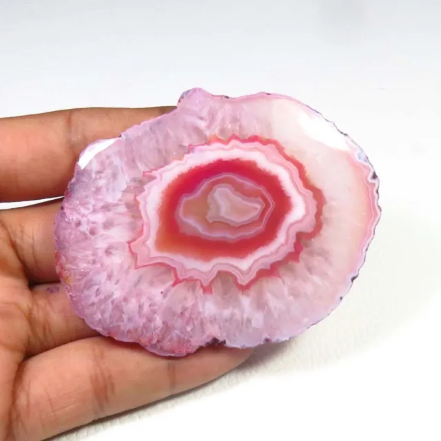 Red Slice Agate Geode Cabochon 195 Cts Natural agate Gemstone BS-768