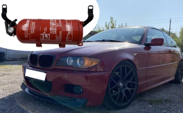 Pour BMW série 3 E46 M3 F4 Fabrication support de montage d'extincteur