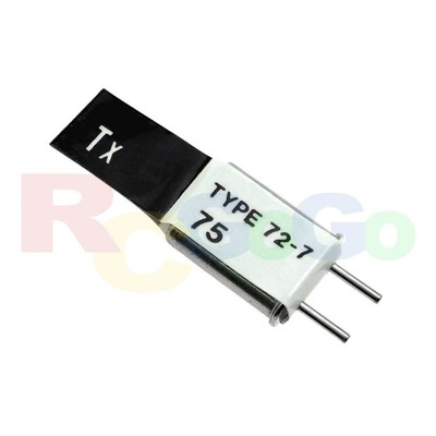 Genuine Futaba FM 75.550MHz CANALE bulk pack 68 TX Trasmettitore Crystal 