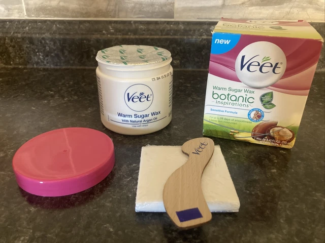 Depilación Veet Cálida Cera de Azúcar Inspiraciones Botánicas 8,45 OZ