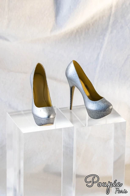 Mules Marron Pour Poupée 1/6 - 12 Cm - TBLeague S01 S02 S07C S09C - Paris