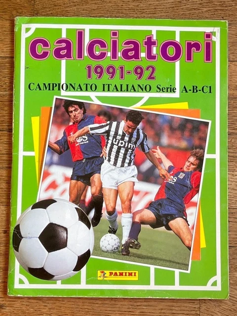 Album Figurine Panini Calciatori 1991 92 Completo Sticker Football Italia Wc Wm Eur 99 00 Picclick It