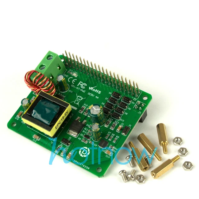 Power over Ethernet (PoE ) HAT für Raspberry Pi 4 & 3B , R2