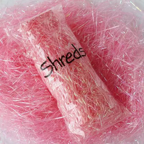 Zerkleinertes Tuch Papier Zerkleinerung Geschenk Verpackung Geschenk hübsch funkelnd Geburtstag Mädchen