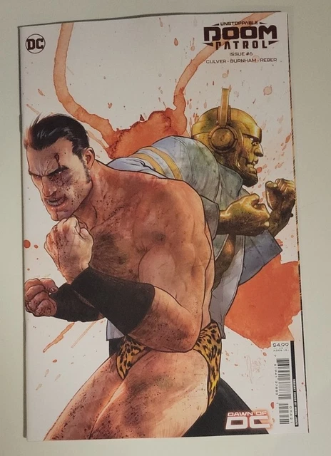 Unstoppable Doom Patrol #6 09/27/2023 Nm/Nm- Cover B Janin Variant Dc Comics