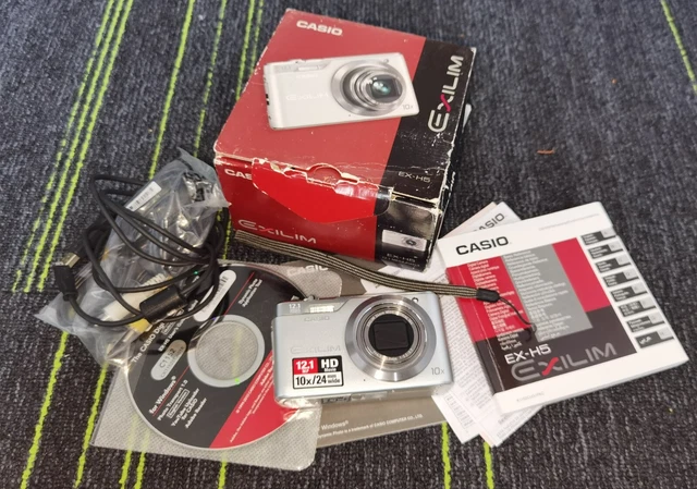 Casio Exilim Ex-H5 Compact Digital Camera Working Original Bundle