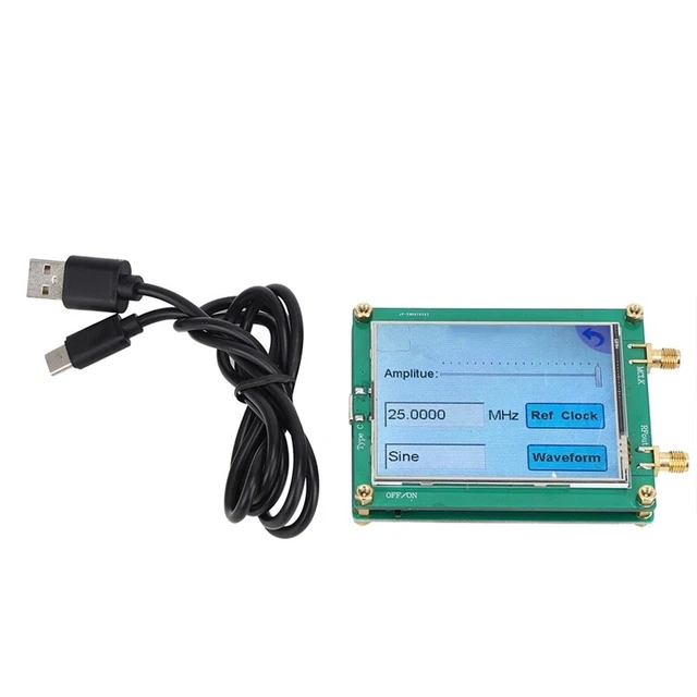 AD9833 TFT Full Screen Signal Generator DDS Source Dot Frequency for Sine/T Y3U7