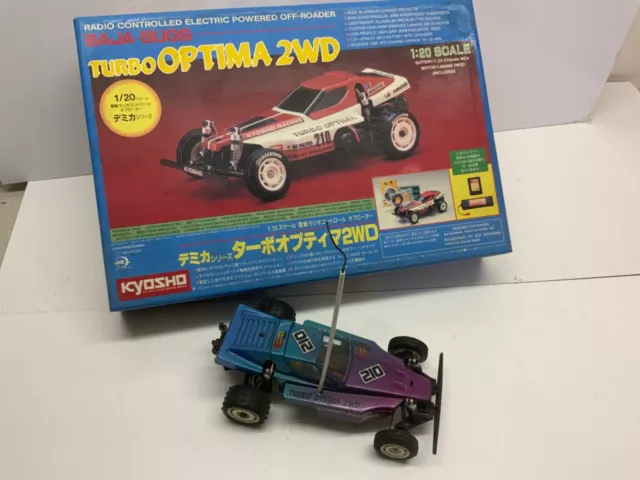 Kyosho Optima 2 WD, RC Buggy, Rarität für Sammler! Original Verpackung