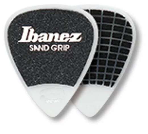 Ibanez Sandgrip Plektren PA14HSG-WH, 6er Pack, 1,0 mm, weiß, Grip Wizard