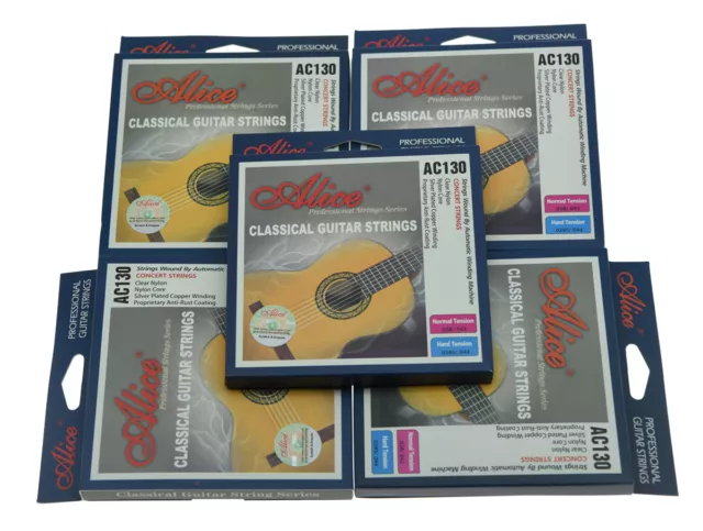 5 Sets Quality Clear Nylon Classical Guitar Strings  High Tension Copper Wound