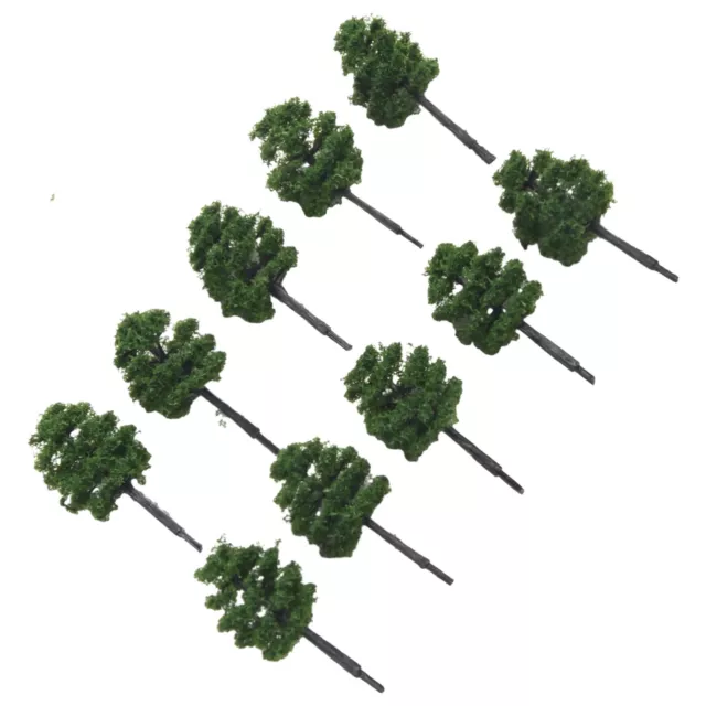 Enhance the Appearance of Your Model Train with 10 Realistic 5cm Model Trees 2