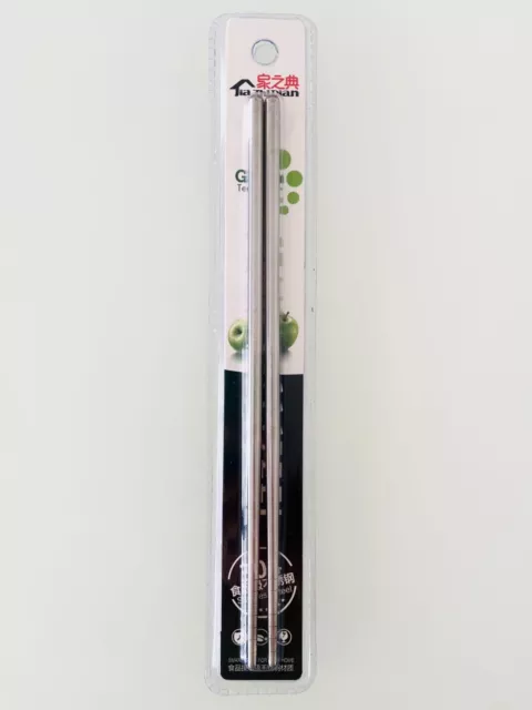 JIaZhiDian Essstäbchen Stäbchen Chopsticks Chinesisch Japanisch Sushi Edelstahl