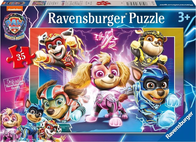 RAVENSBURGER 5706 PAW Patrol Mighty Movie-35 Piece Jigsaw Puzzle for ...