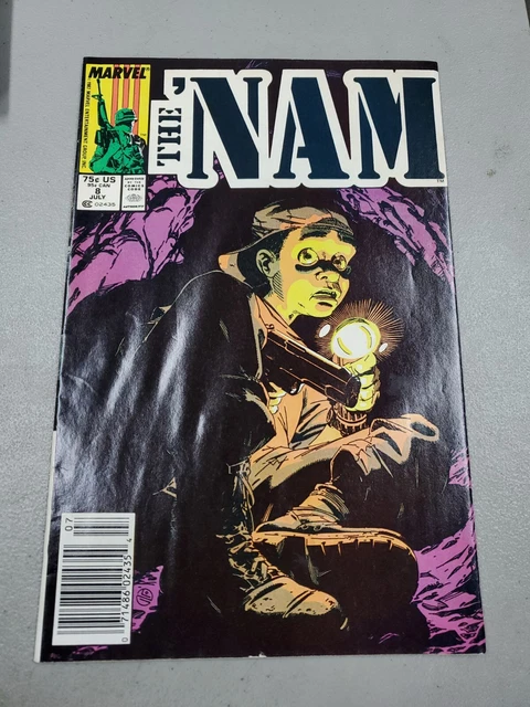 Lot (8) Marvel The "NAM Comic Books 8