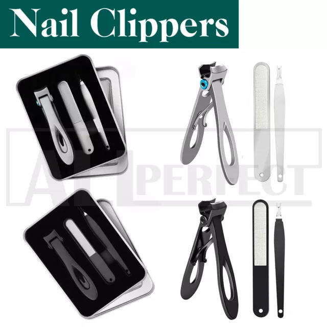 Toe Nail Clippers Nipper Cutter Pedicure Podiatry Kit Heavy Duty For Thick Nail~