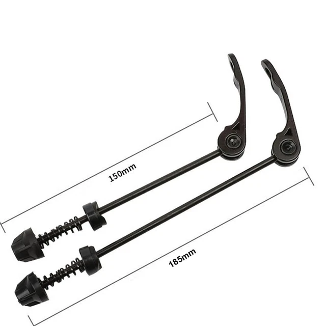 RiToEasysports Brochette à Dégagement Rapide Pour Entraîneur Vélo - Axe Roue Arrière Acier Léger