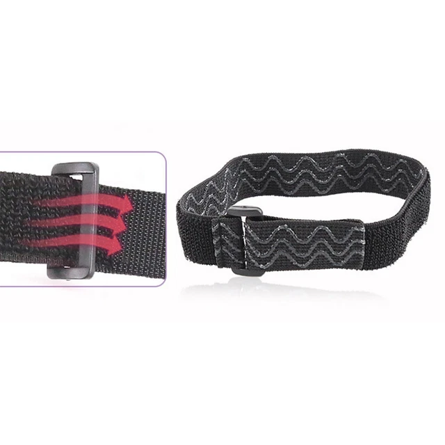 2 Set Stivali con Cinghia Elastici Fasce Antigoccia
