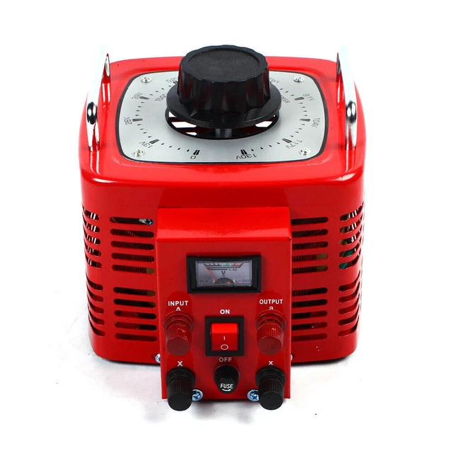 Variac Transformer Variable 3000VA AC Voltage Regulator Metered 110V 0-130V 30A
